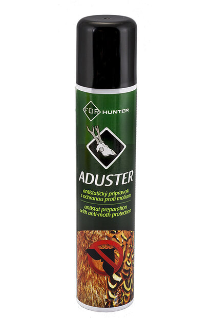 For hunter ADUSTER Antistatische verzorging van pels en veren