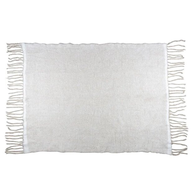 Mars &amp; More Plaid Herringbone camel 130x170 cm