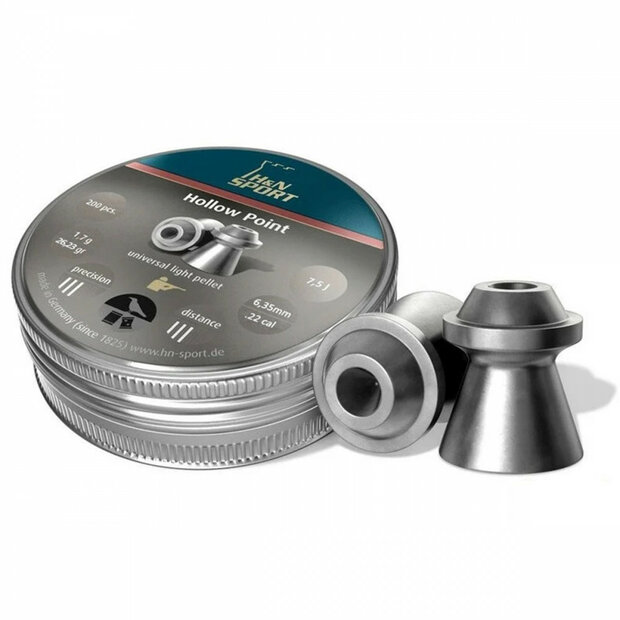 H&amp;N Hollow point 4,5 mm 
