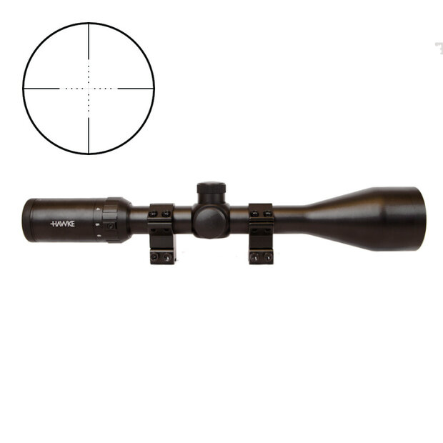Hawke RS Fastmount, 3-9x50 1&quot; Mil Dot