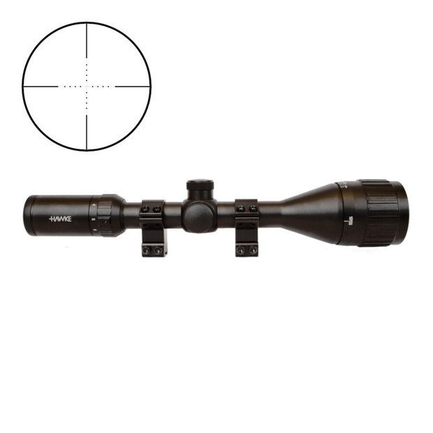 Hawke RS Fastmount, 3-12x50 AO 1&quot; IR Mil Dot