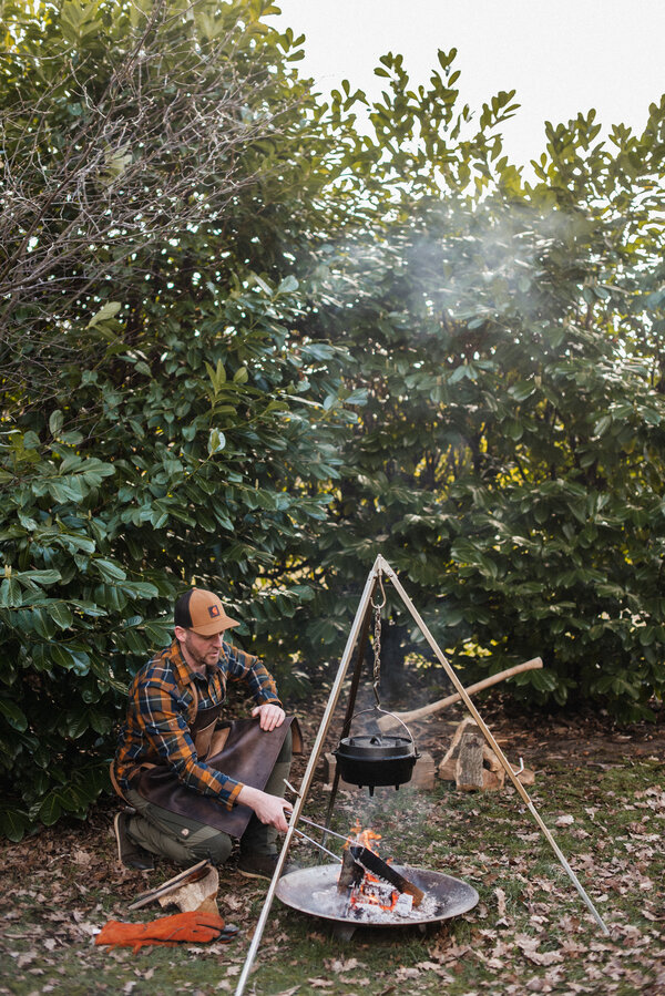 Outdoor cooking met Gerwin