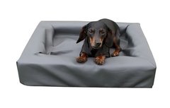 Kong Lounge Dog bed M pu-leder