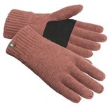 Pinewood Gloves Knitted Wool Rusty Pink