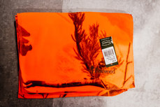 Pinewood Sjaal oranje met camouflage print