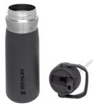 Stanley The IceFlow™ Flip Straw Water Bottle 0,65L Charcoal