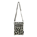 Mars & More Crossbody tas verticaal panter 23x17cm