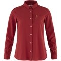 Fjallraven Ovik lite shirt LS W Pomegranate Red