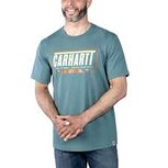 Carhartt Relaxed fit heavyweight short-sleeve graphic shirt