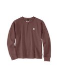 Carhartt NEW RELAXED FIT MIDWEIGHT FRENCH TERRY CREWNECK SWEATSHIRT RED