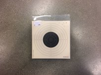50 papertarget schietkaarten