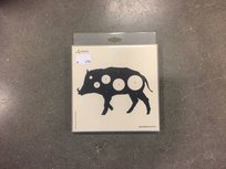 50 papertarget schietkaarten varken